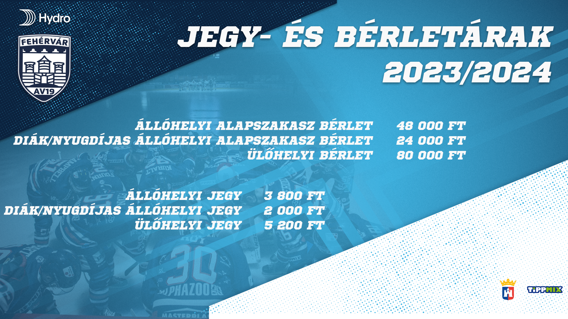 Jegy s b rlet rak a 2023 2024 es szezonban